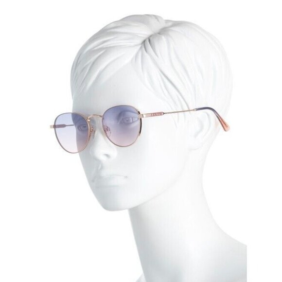 Bebe Bbop Sunglasses - rose gold, BEBE Round Sunglasses. - Picture 2 of 10